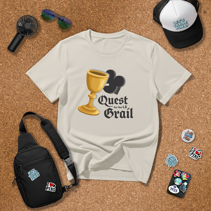 Quest for the LE Grail Graphic T-Shirt for Pin Traders