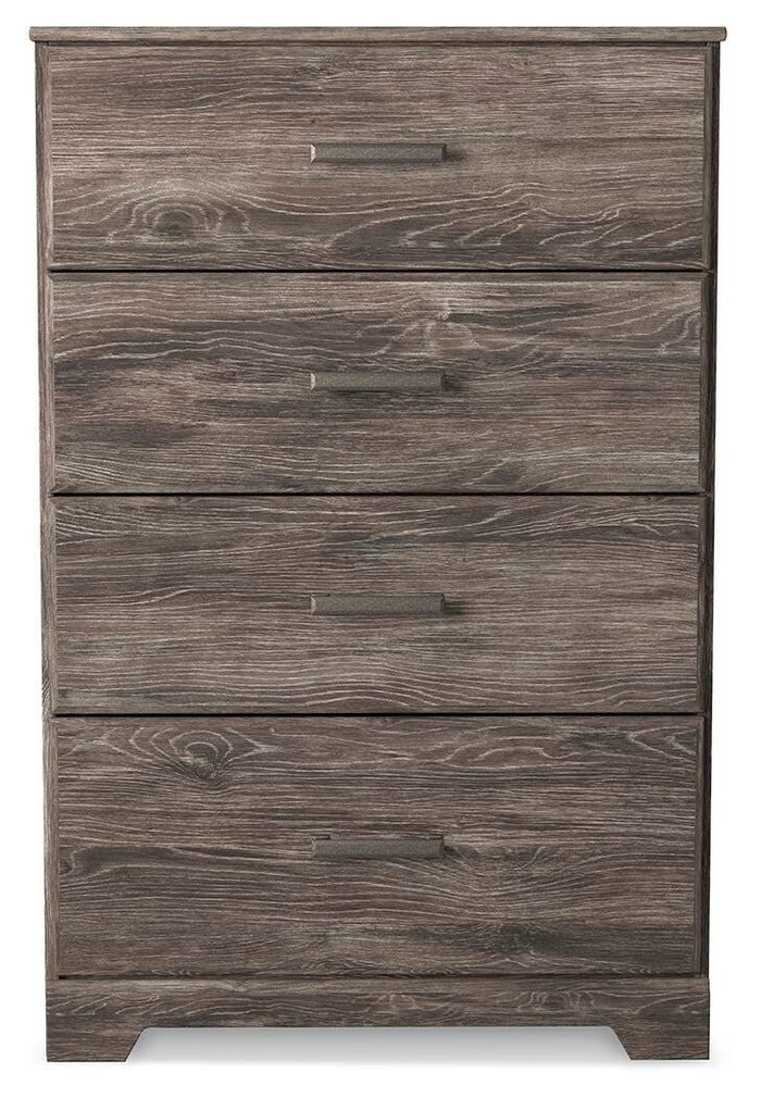 Ralinksi Gray Four Drawer Chest - Brand New