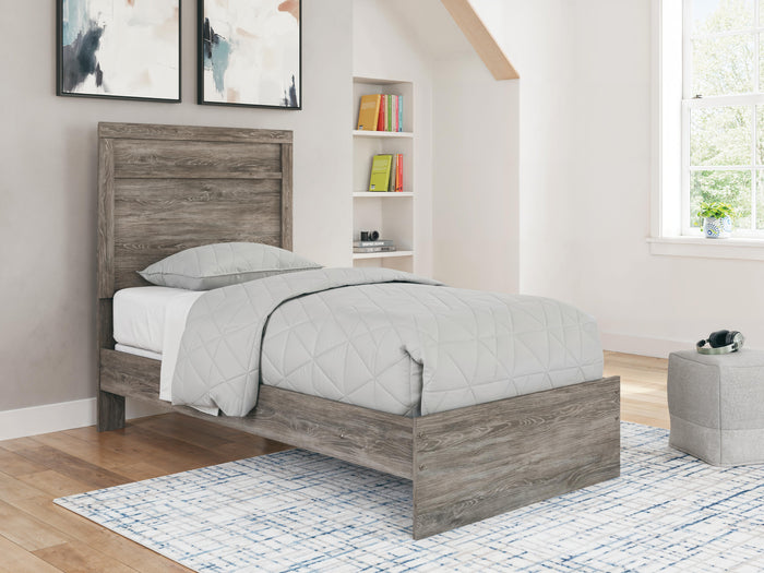 Ralinksi Gray Ralinksi Twin Panel Bed - Brand New