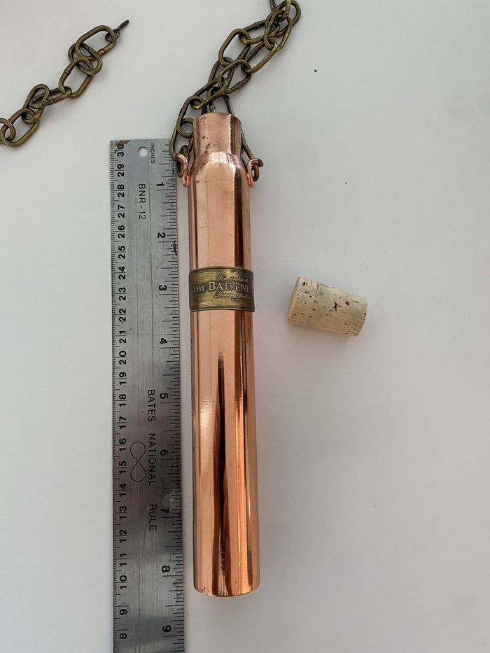 Rare and Historic Handmade Solid Copper Balvenie Whisky Dog made in Scotland at the Balvenie Distillery