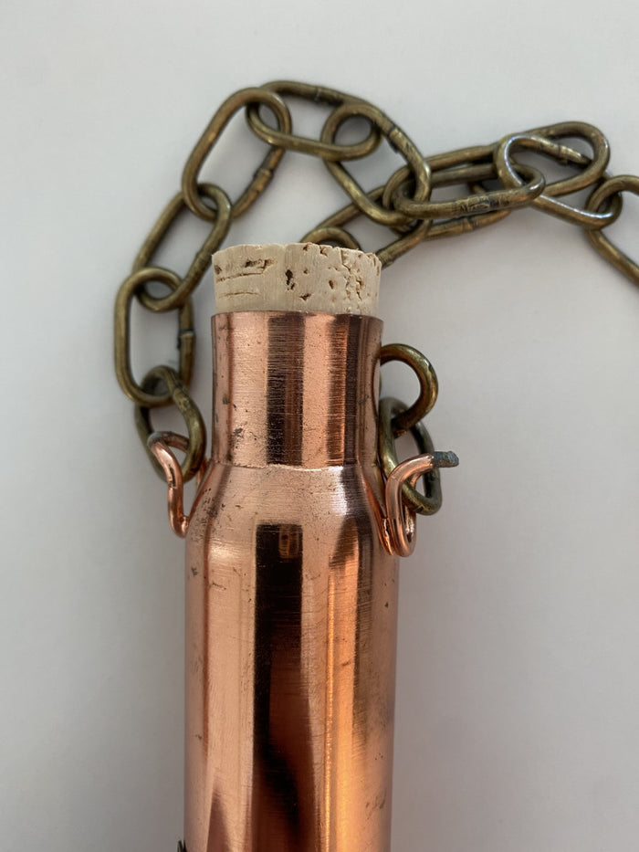 Rare and Historic Handmade Solid Copper Balvenie Whisky Dog made in Scotland at the Balvenie Distillery