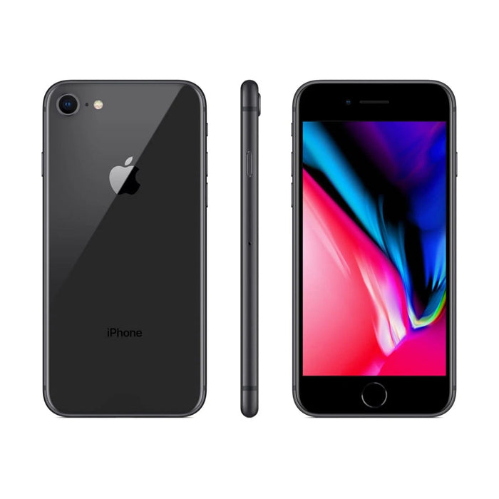 Renewed - Apple iPhone 8 iOS 16.7.2| Gray 64GB - ATT/Cricket