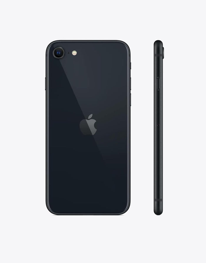Renewed - Apple iPhone SE iOS 26.6|Black|64GB|Grd-A