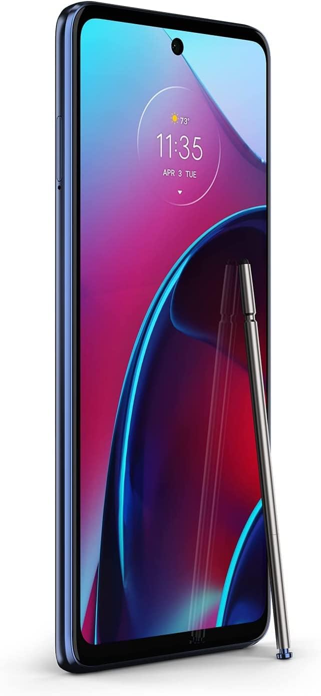 Renewed - Motorola Moto G Stylus|Electric Blue|(Grd-B)|128GB (Unlocked)
