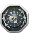 Rhythm Clocks Galaxy Space Themed Magic Motion Musical Clock - 30 Songs - 4MH891