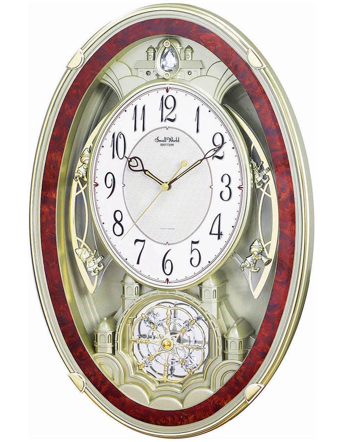Rhythm Enchantment Musical Motion Clock - 18 Melodies - 4MH830WD23_567716bf-b8c6-4272-912b-a828e9741bbc