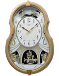Rhythm Melody Dream Musical Motion Wall Clock - Swarovski Crystals - 30 Songs - 4MJ428_3b2b0468-93fe-4c80-83d2-ac3627547032