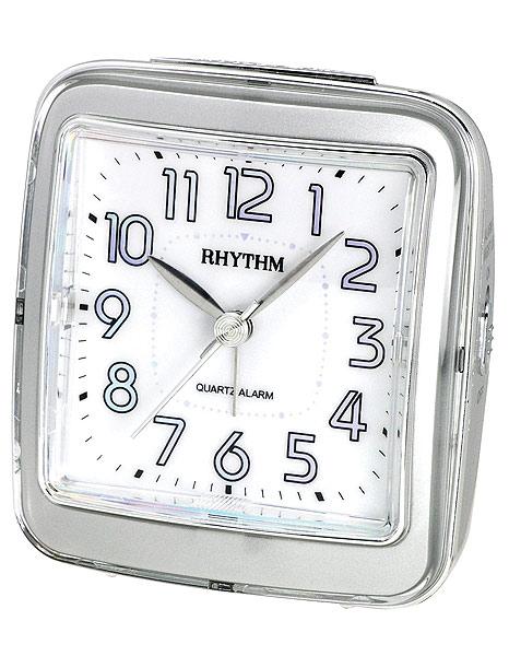 Rhythm Nightbright 824 Alarm Clock - White Dial - Snooze Function and LED Light - CRE824_178e5068-f67f-4a14-9a9b-53942ad67d1b