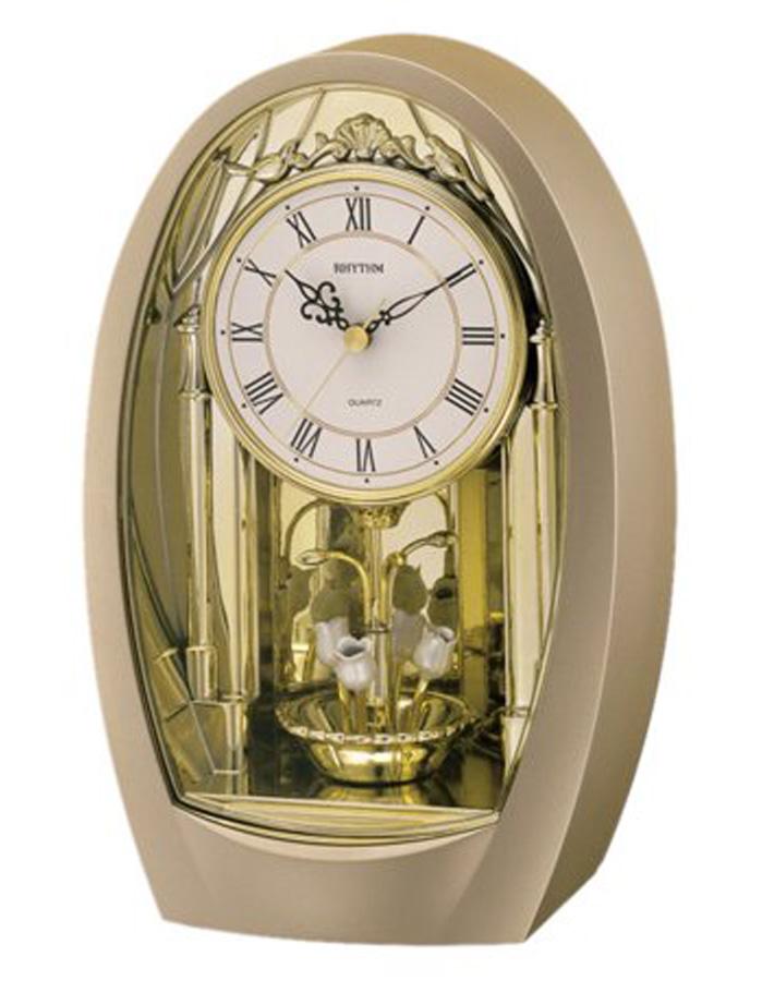 Rhythm Tulip Musical Mantel Clock - Fur Elise Melody - 4RH742WD08_3c0aae81-7786-420a-b050-b2d5ae698ca6
