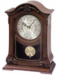 Rhythm WSM Nice II Musical Chiming Pendulum Mantel Clock - Wooden Case - CRJ732