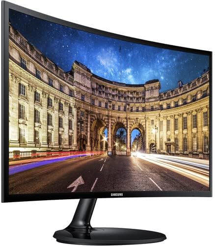 Samsung C27F390FH 27" Standard Black and Silver/Grey Monitor Renewed