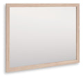 Shapella Tan Bedroom Mirror