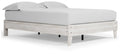 Shawburn Whitewash Queen Platform Bed - Brand New