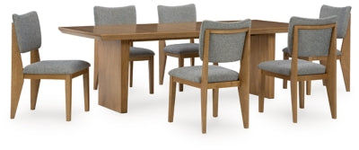 Sherbana Light Brown Dining Collection
