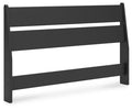 Signature Design Black Full Panel Headboard