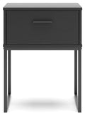 Signature Design Black One Drawer Night Stand