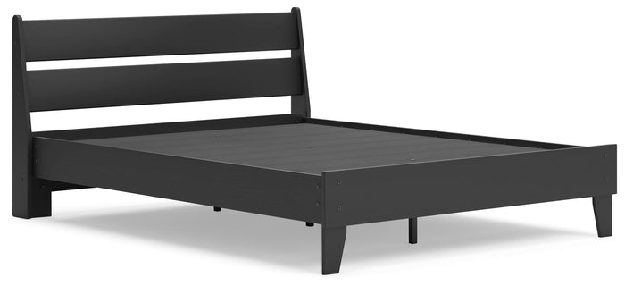 Signature Design Black Queen Panel Platform Bed