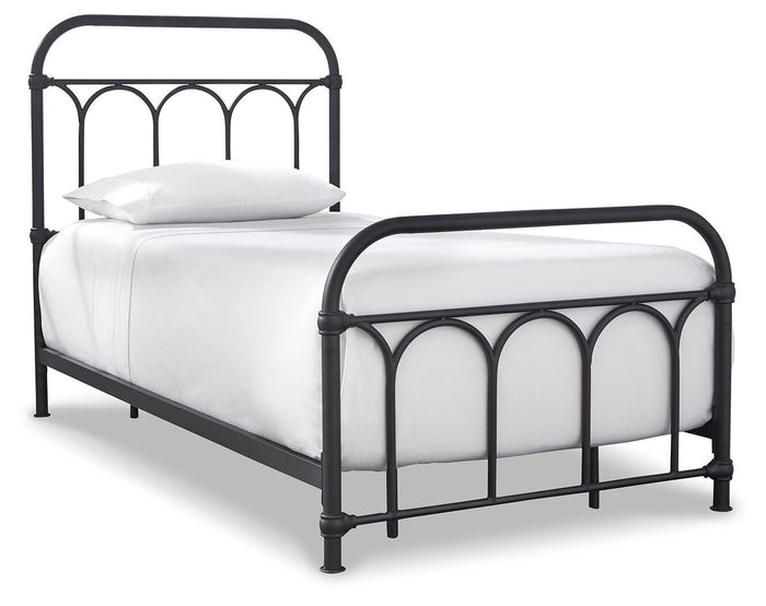 Signature Design Black Twin Metal HDBD/FTBD/Rails