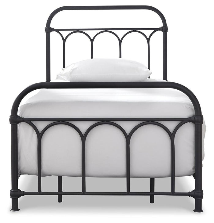 Signature Design Black Twin Metal HDBD/FTBD/Rails