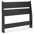 Signature Design Black Twin Panel Headboard