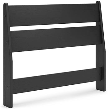 Signature Design Black Twin Panel Headboard