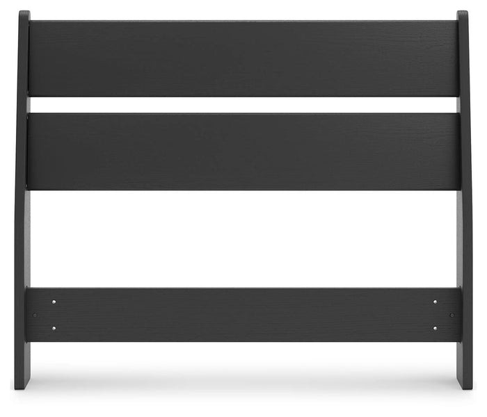 Signature Design Black Twin Panel Headboard
