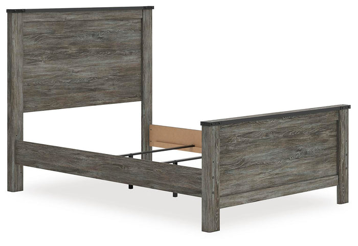 Signature Design Black/Gray Full Panel Bed
