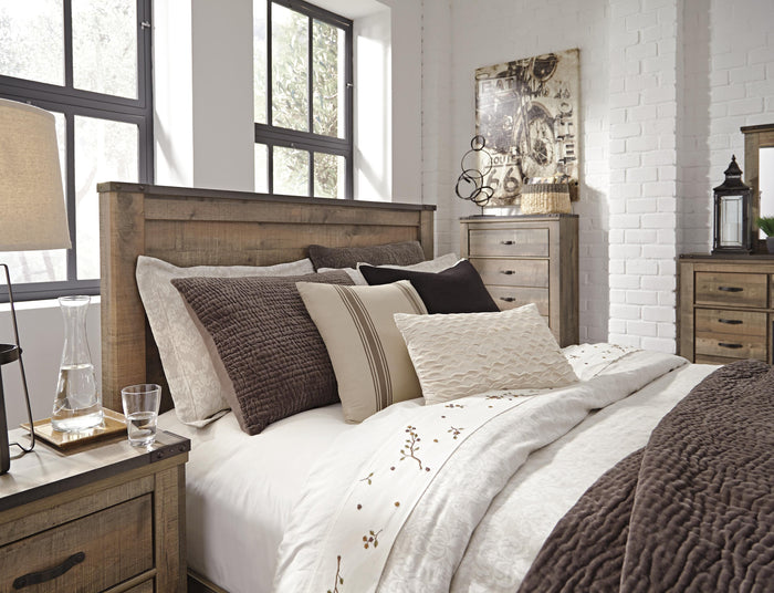 Signature Design Brown Queen Panel Headboard