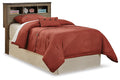 Signature Design Brown Twin Bookcase Headboard