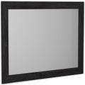 Signature Design Charcoal Bedroom Mirror