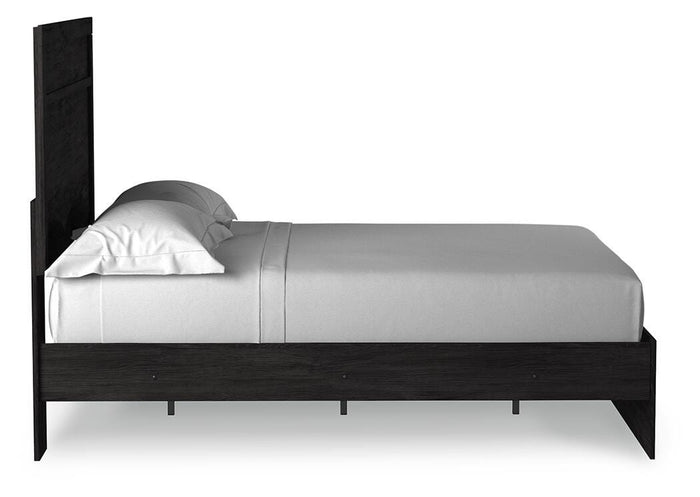 Signature Design Charcoal Full Panel Bed