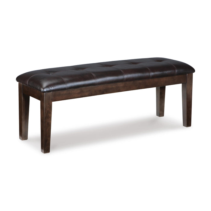 Signature Design Dark Brown Large UPH Dining Room Bench