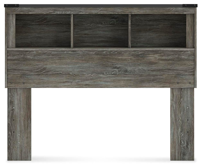 Signature Design Gray Full Bookcase Headboard