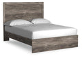 Signature Design Gray Queen Panel Bed
