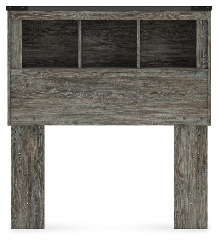 Signature Design Gray Twin Bookcase Headboard
