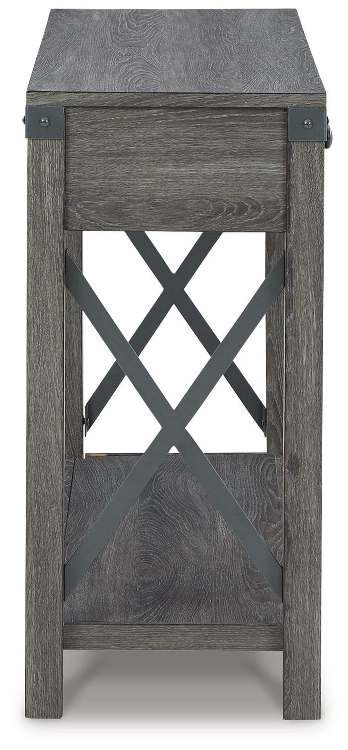 Signature Design Grayish Brown Console Sofa Table