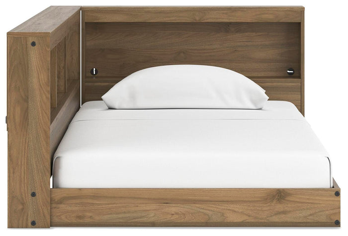 Signature Design Honey Twin Bookcase Storage Bed