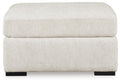 Signature Design Ivory Oversized Accent Ottoman