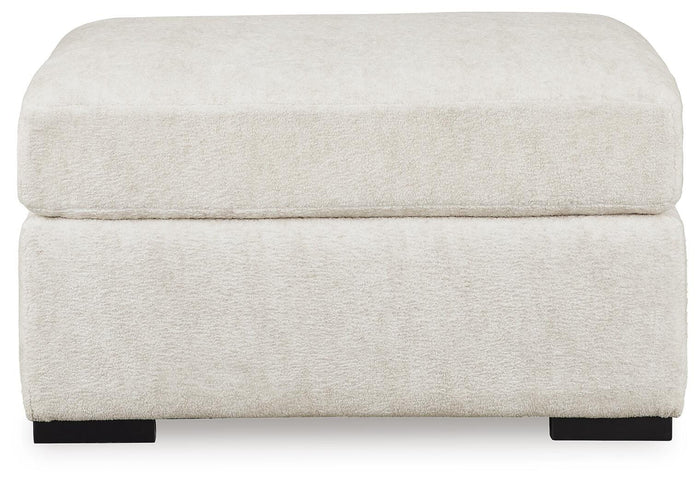 Signature Design Ivory Oversized Accent Ottoman