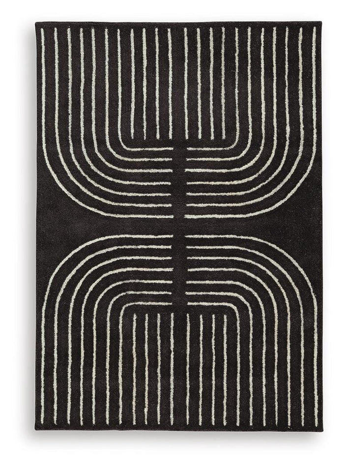 Signature Design Medium Rug 4.96 FT by 6.81 FT