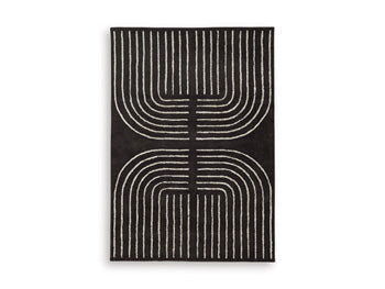 Signature Design Medium Rug 4.96 FT by 6.81 FT