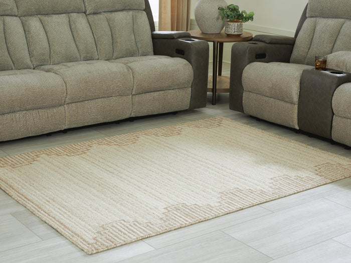 Signature Design Medium Rug 5.04 FT by 7.08 FT