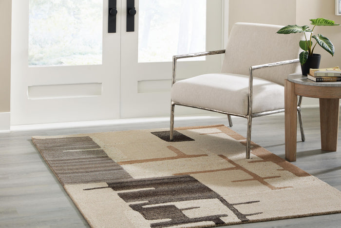 Signature Design Medium Rug 5.08 FT by 6.92 FT