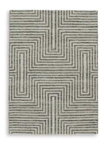 Signature Design Medium Rug 5.09 FT by 7.08 FT