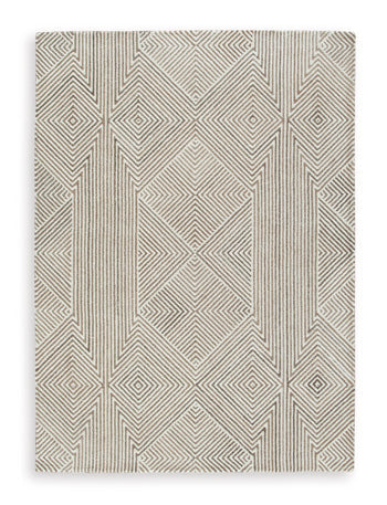 Signature Design Medium Rug 5.13 FT by 7.04 FT