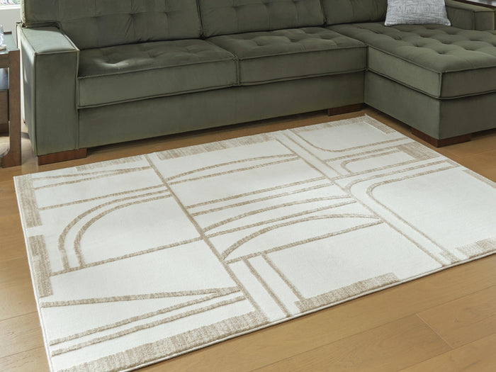 Signature Design Medium Rug 5.28 FT by 7.15 FT