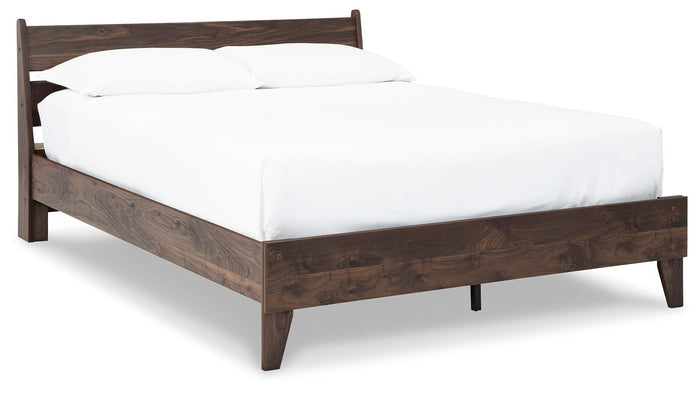 Signature Design Mocha Full Panel Platform Bed