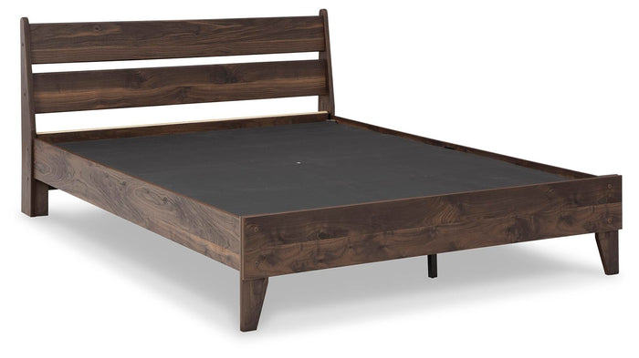 Signature Design Mocha Full Panel Platform Bed