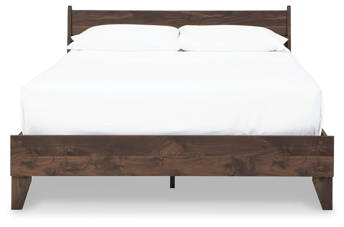 Signature Design Mocha Full Panel Platform Bed