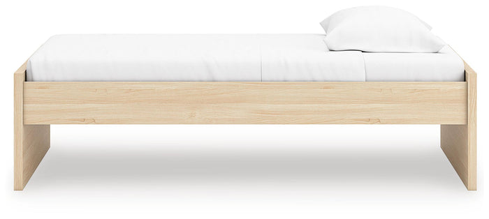 Signature Design Natural Twin Platform Bed